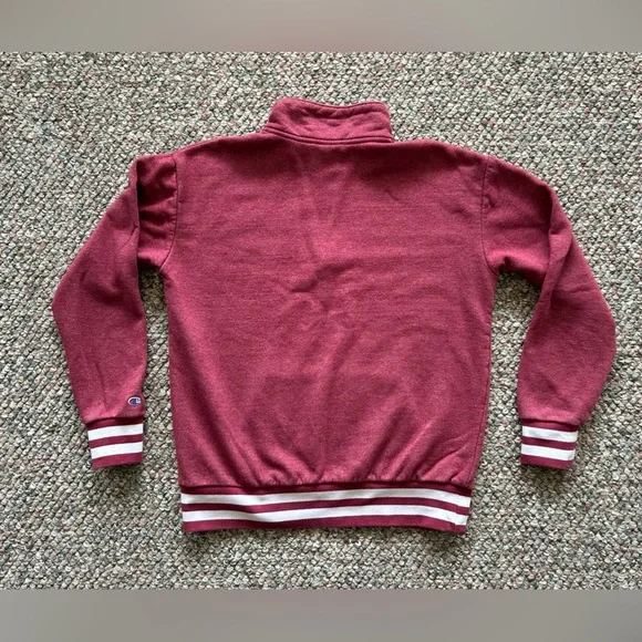 WSU COUGARS 1/4 zip champion sweatshirt, size medium - Picture 3 of 6